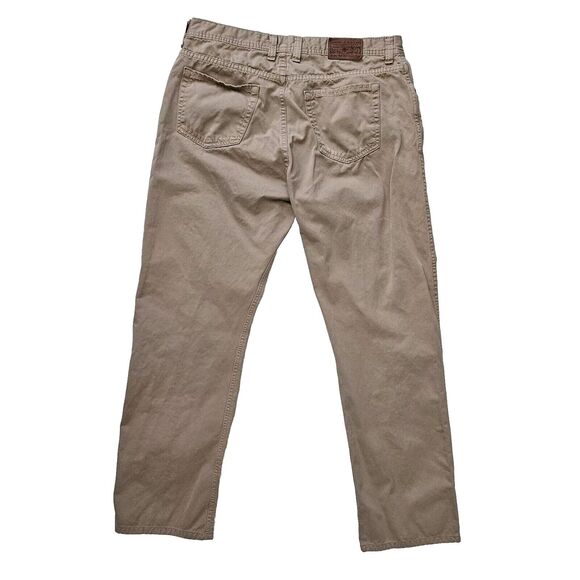 Territory Ahead Mens 36X32 Tan Khaki Pants Hiking Outdoor Chino (34x32 Actual) - Picture 4 of 6
